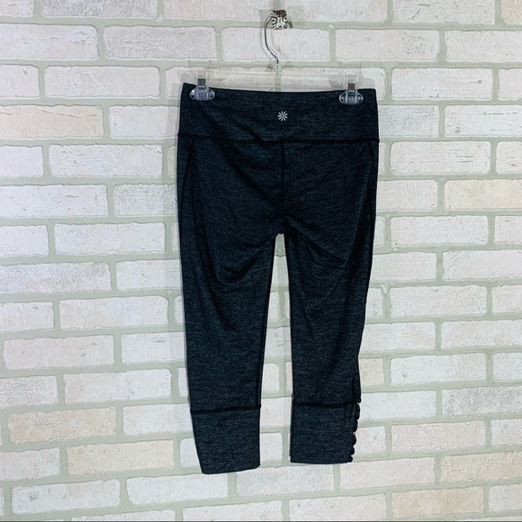 Athleta Mind Over Mat Strappy Capri Leggings Size S - Picture 5 of 9
